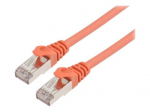 Prokord CAT 6a Ekranuotas folija ir vario pynė (S/FTP) 2m tinklo kabelis oranžinis