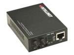 Intellinet Ethernet į Fast Ethernet media konverteris, 2 km (Euro 2-pin ki&scaron;tukas)