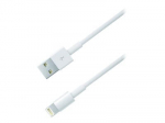 MediaRange Lightning kabelis 1.2 m baltas