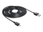 Delock EASY-USB USB kabelis 5m juodas