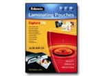 Fellowes laminavimo mai&scaron;eliai Capture 125 mikrono laminavimo mai&scaron;eliai 64 x 95 mm