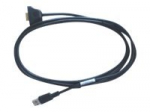 Zebra USB/serijinis kabelis 1,83m, juodas
