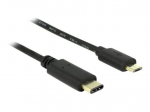 Delock USB kabelis 2m Juodas