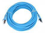 Extralink CAT 6a SF/UTP 10m jungtis mėlyna