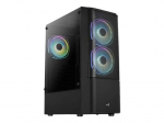 AeroCool Quantum Mesh ATX Tower Case, Black