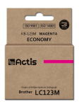Actis KB-123M ra&scaron;alas (pakaitalas Brother LC123M/LC121M; Standard; 10 ml; magenta)