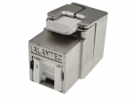Alantec MB005-1 be įrankių STP Cat.6A PoE+ keystone modulis ALANTEC Plus - pagerintas perdavimo na&scaron;umas