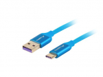 Lanberg Kabelis CA-USBO-21CU-0010-BL USB-A į USB-C