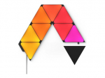 Nanoleaf Shapes Black Triangles Pradinis rinkinys (9 skydeliai) 42 W WiFi