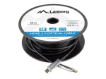Lanberg HDMI vyri&scaron;asis į HDMI vyri&scaron;asis 3840 x 2160 - 60 Hz 20m juodas
