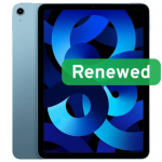 Apple Renewed CPO iPad Air 2024 Wifi 6th A2902 Blue 8 256 iPad OS 12 month(s)