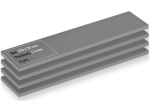 ARCTIC &scaron;ilumos padėklas TP-4 - 120 x 120 mm - 1,5 mm - 4 vienetai