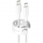 PanzerGlass&reg; empower Racing USB-C į USB-C 1.2m kabelis (White)