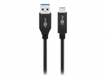 Goobay USB Type-C kabelis 50cm juodas