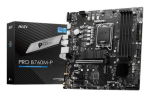 Mainboard MSI Intel B760 Express LGA1700 Micro-ATX Memory DDR5 Memory slots 4 2xPCI-Express 1x 1xPCI-Express 16x 2xM.2 1x15pin D-sub 1xHDMI 1xDispl...