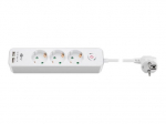 goobay 3-PIN lizdo dėžutė 16A balta 1.5m