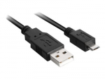 Sharkoon 3m USB kabelis, Juoda