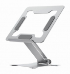 Gembird NBS-D1-03 ne&scaron;iojamojo kompiuterio stovas Sidabrinis 39.6 cm (15.6")
