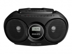 Philips AZ215B Boombox CD grotuvas juodas