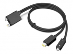 Lenovo Thunderbolt skiriamoji kabelis 70cm juodas