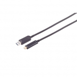 S-Impuls USB-A į USB-C adapterio kabelis 3.2 10G 25M