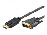 Goobay DisplayPort iki DVI-D 1.2 2m Kabelis (Juodas)