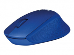 Logitech M330 SILENT PLUS mechaninė belaidė pelė mėlyna