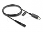 Delock 4-pin USB Type A iki 2-pin galinio kabelio 1m juodas
