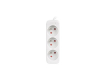 LANBERG ĮTAKOJIMO JUOSTAS 1,5M BALTA, 3X 230V PL