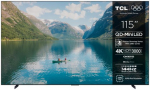 TV aparato TCL 115 " 4K Ultra HD 3840 x 2160 pikselių plok&scaron;čias 16:9 QD-Mini LED 115C7K