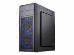 Gembird Fornax M100B ATX bok&scaron;to korpusas be maitinimo bloko juodas