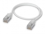 Ubiquiti UniFi CAT 6a Shielded 30cm patch kabelis, baltas
