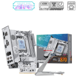 MSI MPG X870I EDGE TI EVO WIFI Procesoriaus &scaron;eima AMD Procesoriaus lizdas AM5 DDR5 Palaikomi kietojo disko sąsajos SATA, M.2 SATA jungčių skaičius