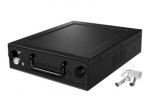 RaidSonic ICY BOX 2.5/3.5 Bendra ne&scaron;iojama saugykla Juoda