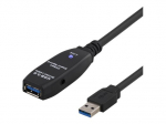 DELTACO USB3-1001 USB pratętimo kabelis 3 m juodas