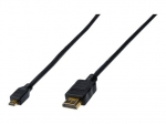 ASSMANN HDMI kabelis su Ethernet 1m Juodas