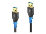 PureLink FlexInstall Series USB 3.2 Gen 1x1 USB kabelis, juodas