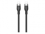 Hyper 1M Silikoninis 240W USB-C įkrovimo kabelis USB-C į USB-C