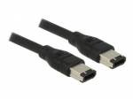 Delock IEEE 1394 kabelis 50cm juodas