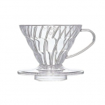 HARIO V60-01 Skaidrus plastikinis la&scaron;inimas