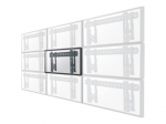 Neomounts Wall mount LED-VW1000BLACK Videowall wall mount 40-75 " Maximum weight (capacity) 50 kg Black
