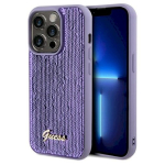 Guess GUHCP14XPSFDGSU Hardcase Sequin Script Metal for iPhone 14 Pro Max 6.7" / violetinis