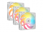 CORSAIR RS120-R ventiliatorius 3-pack balta 120 mm