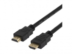 Deltaco HDMI į HDMI 5m lankstus užrakto kabelis