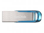 SanDisk Ultra Flair 128GB USB 3.0 atminties diskas Mėlynas Sidabrinis