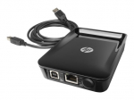 HP JetDirect spausdintuvo serveris USB