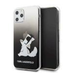 Karl Lagerfeld KLHCN65CFNRCBK Choupette Fun kietasis dėklas iPhone 11 Pro Max / juodas