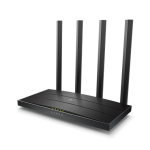 TP-Link Archer C6 WiFi mar&scaron;rutizatorius AC1200 / MU-MIMO / Dual Band / 5x RJ45 1000Mb/s