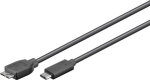 USB-C iki USB 3.2 1 gen 1 Micro B 0,6M Juodas, už