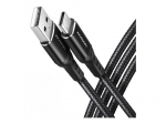 AXAGON USB 2.0 USB Type-C kabelis 1,5m Juodas
